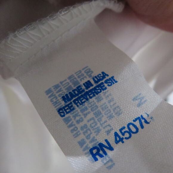 Intime Womens Medium White Vintage Satin Maxi Dress Lace Top Slip Dress - Picture 8 of 9